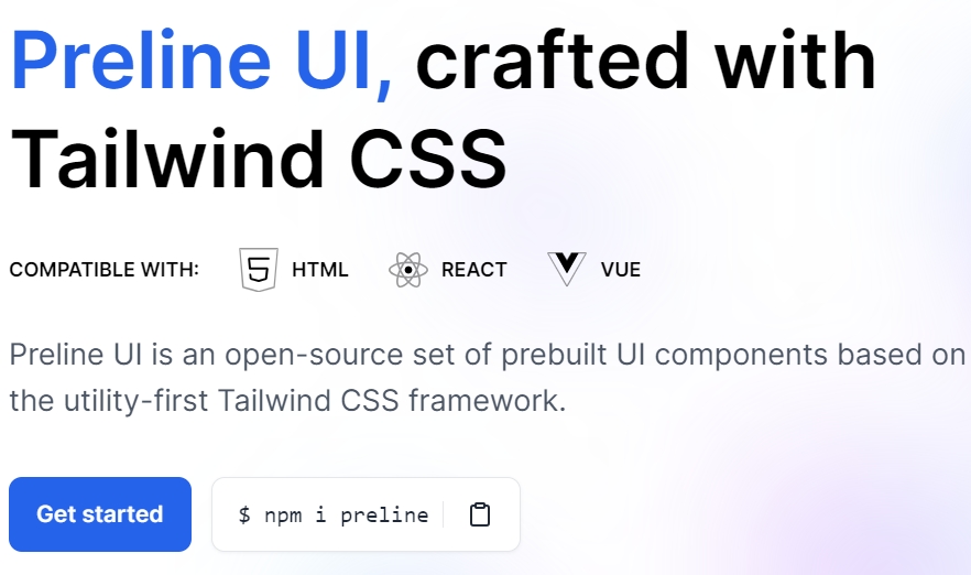 preline Screenshot 0